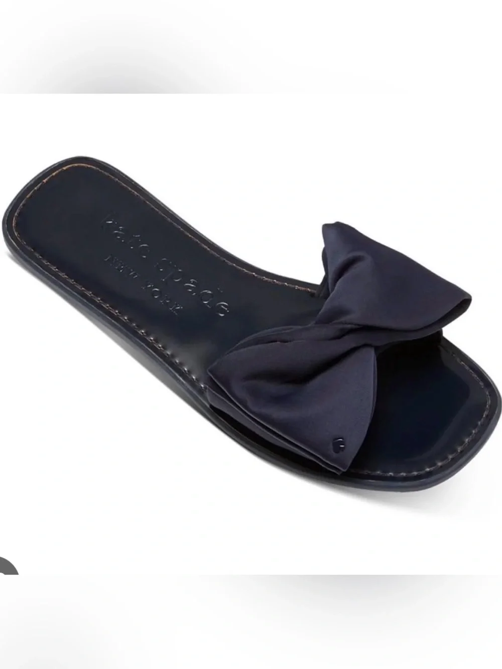 Kate Spade Bikini Bow Slide Blazer Blue Size 9.5